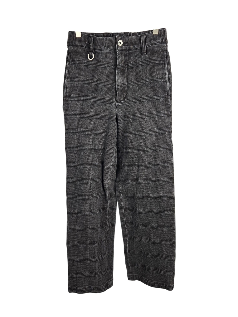 ID Dailywear Plaid Trousers Cotton Made in Japan Straight Grey Plaid 26